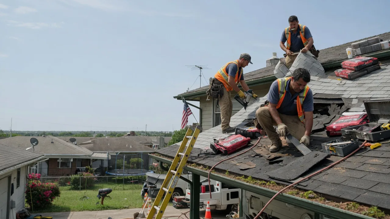 Roof Repair in Edna, TX near me